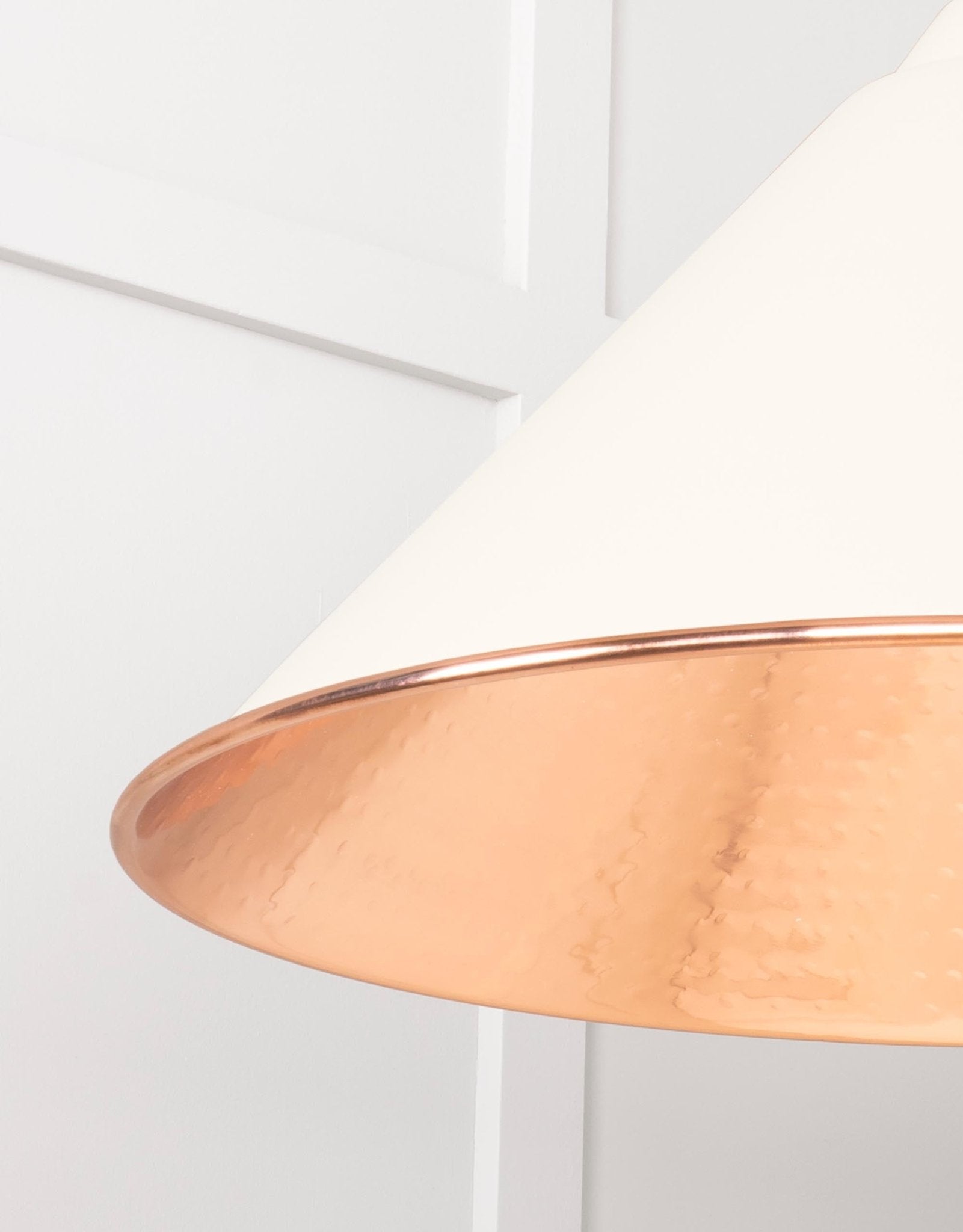 Hammered Copper Hockley Pendant | Teasel - From The Anvil - EB London