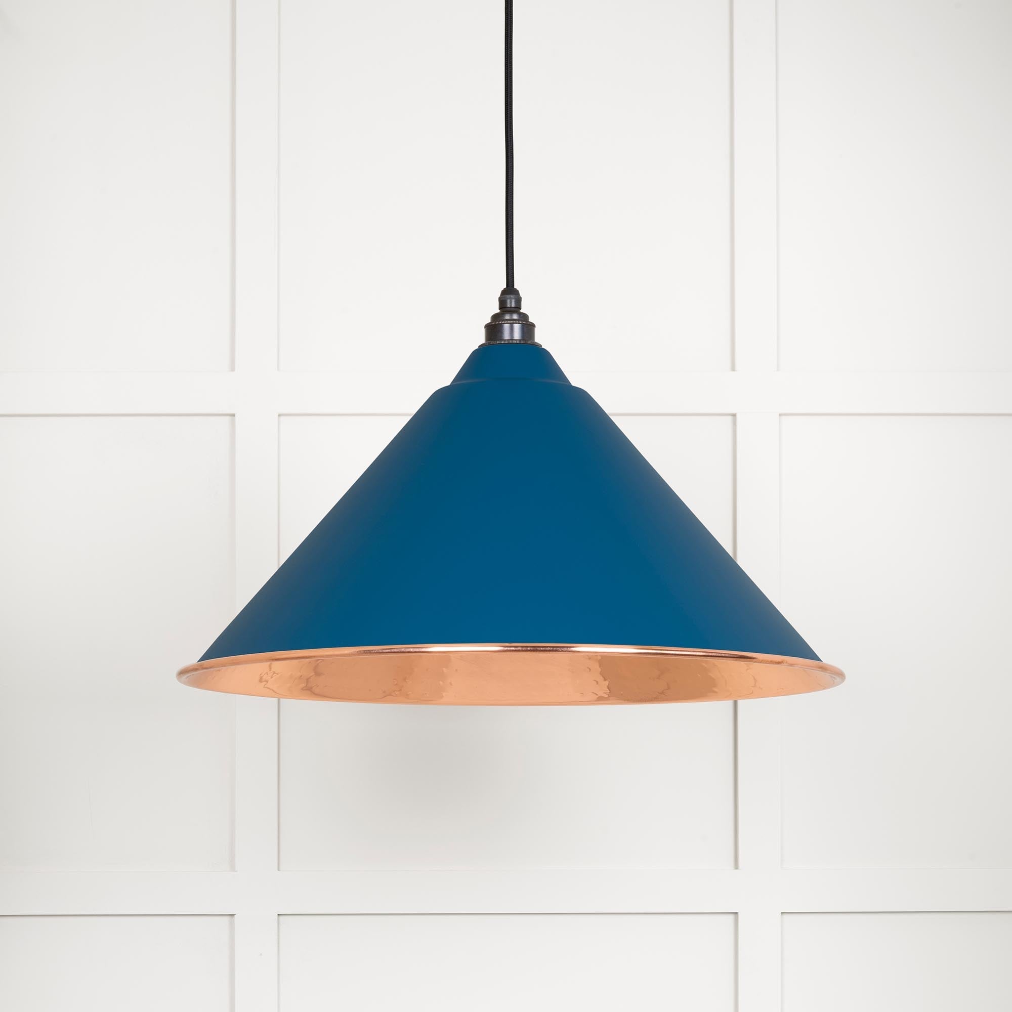 Hammered Copper Hockley Pendant | Upstream - From The Anvil - EB London