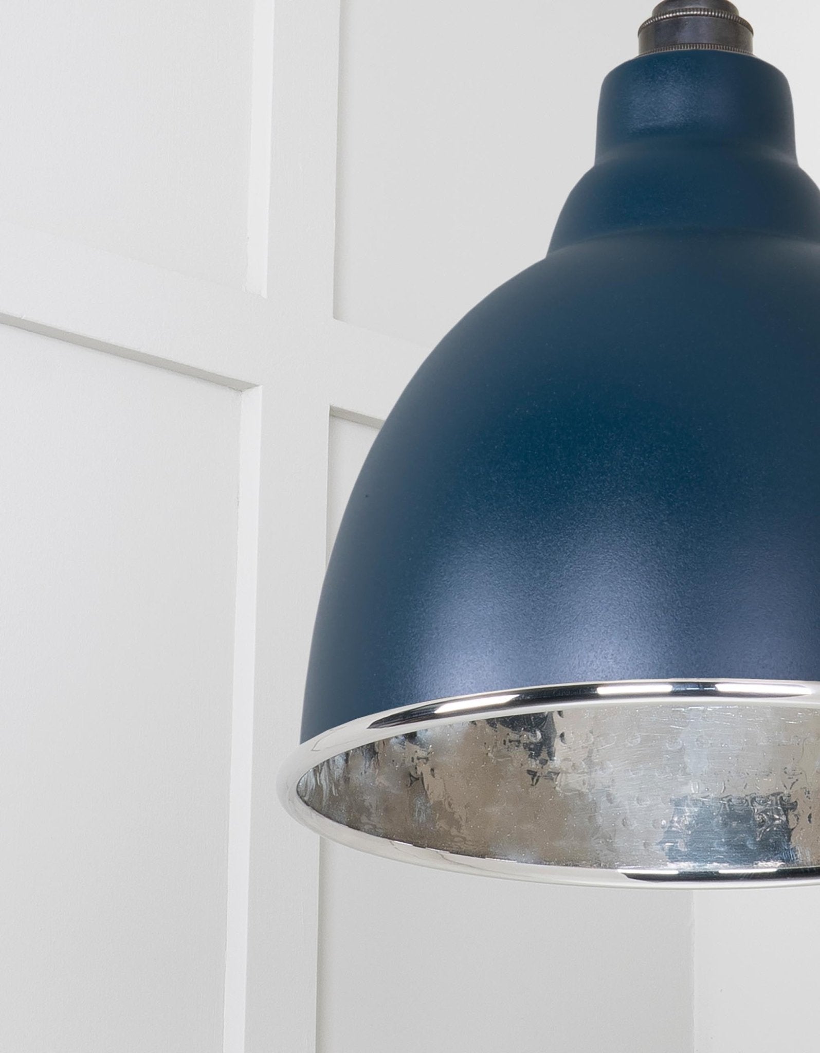 Hammered Nickel Brindley Cluster Pendant | Dusk - From the Anvil - EB London