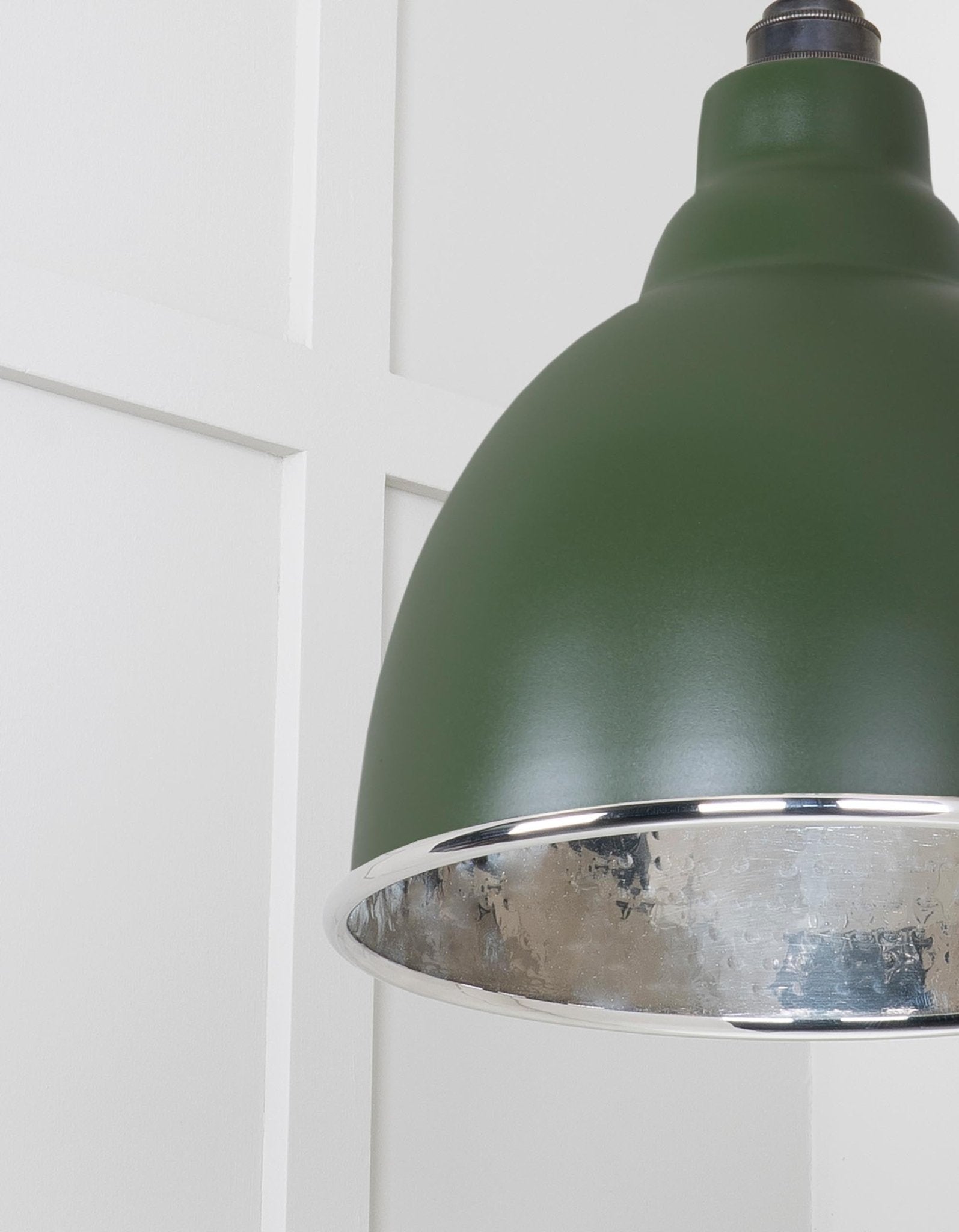 Hammered Nickel Brindley Cluster Pendant | Heath - From the Anvil - EB London