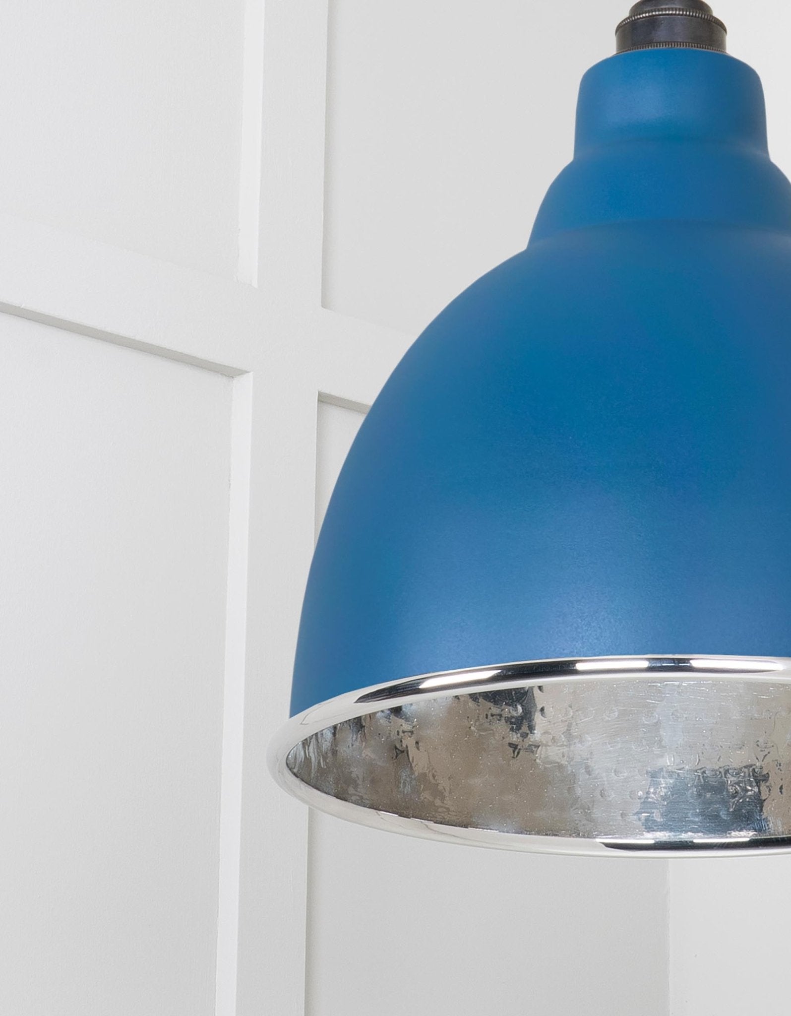 Hammered Nickel Brindley Cluster Pendant | Upstream - From the Anvil - EB London
