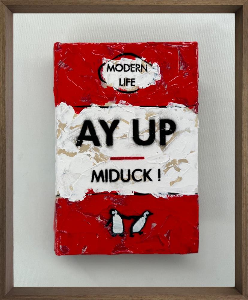 Hue Folk | Ay Up - Mini Storybook | Original British Art - EB London