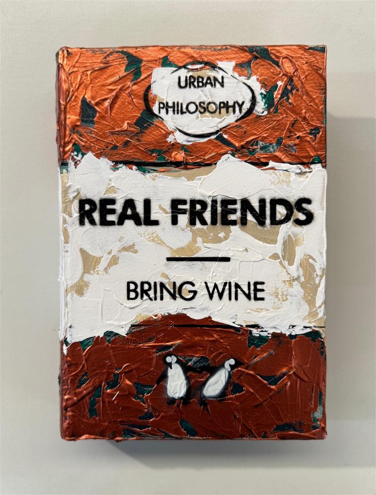 Hue Folk | Bring Wine - Mini Storybook | Original British Art - EB London