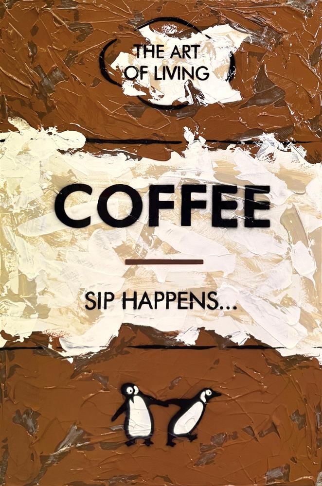 Hue Folk | Coffee - Commission | Original British Art - EB London