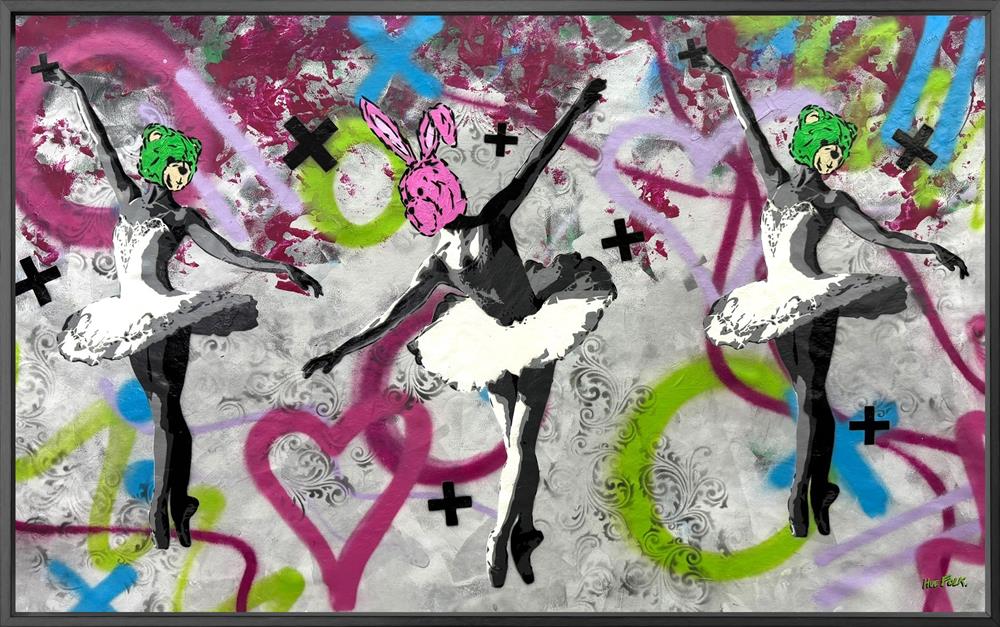 Hue Folk | Corps De Ballet II | Original British Art - EB London