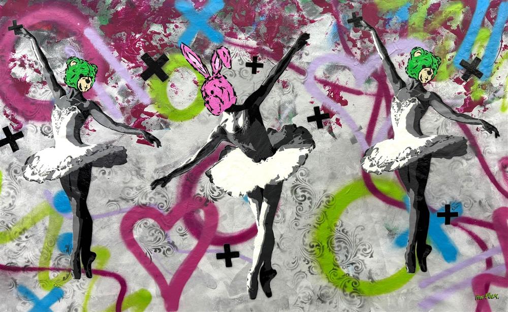 Hue Folk | Corps De Ballet II | Original British Art - EB London
