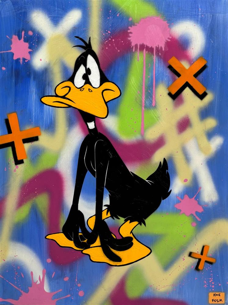 Hue Folk | Daffy | Original British Art - EB London
