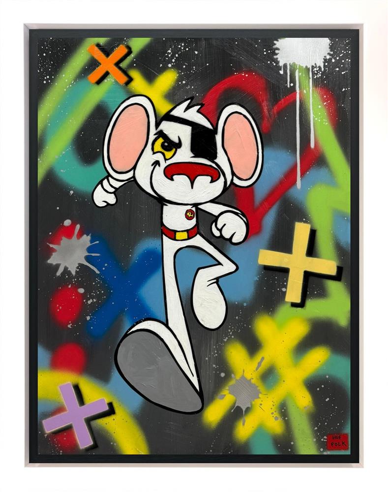 Hue Folk | Danger Mouse | Original British Art - EB London