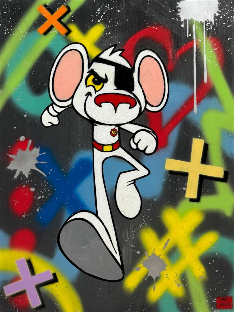 Hue Folk | Danger Mouse | Original British Art - EB London