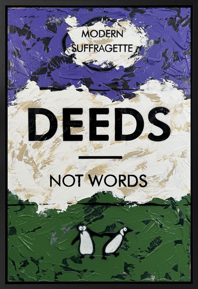 Hue Folk | Deeds... Not Words | Original British Art - EB London