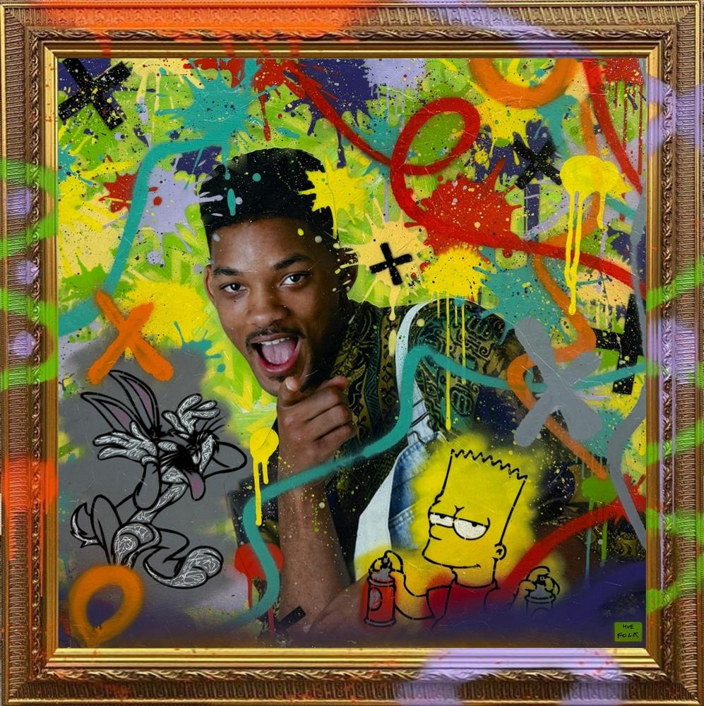 Hue Folk | Fresh Prince | Original British Art - EB London