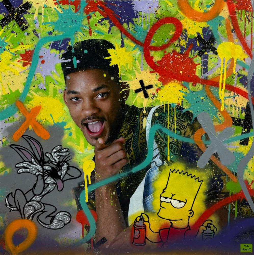 Hue Folk | Fresh Prince | Original British Art - EB London