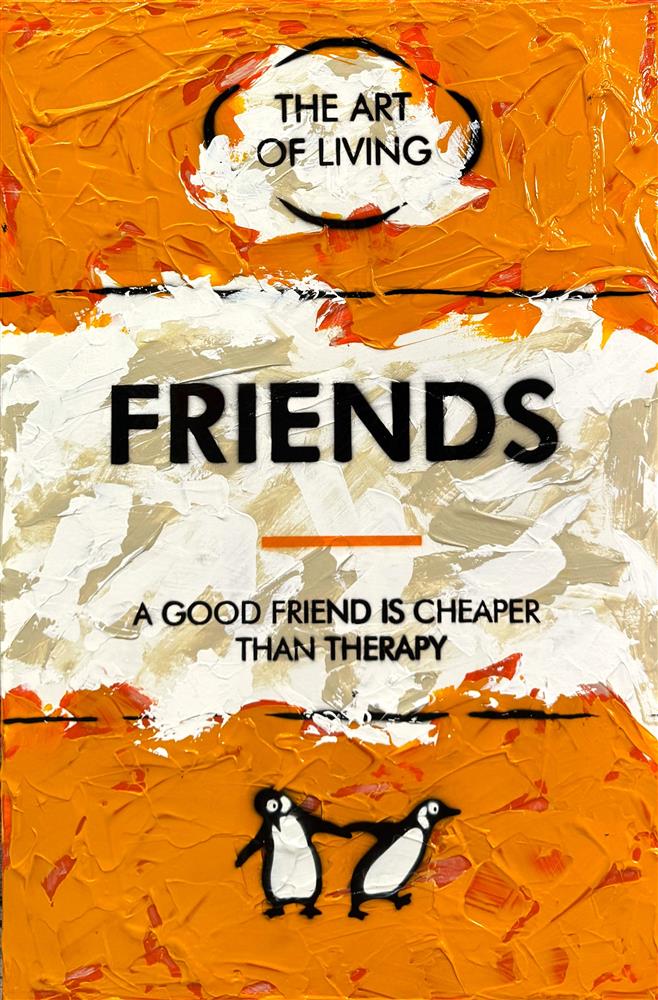 Hue Folk | Friends - Commission | Original British Art - EB London