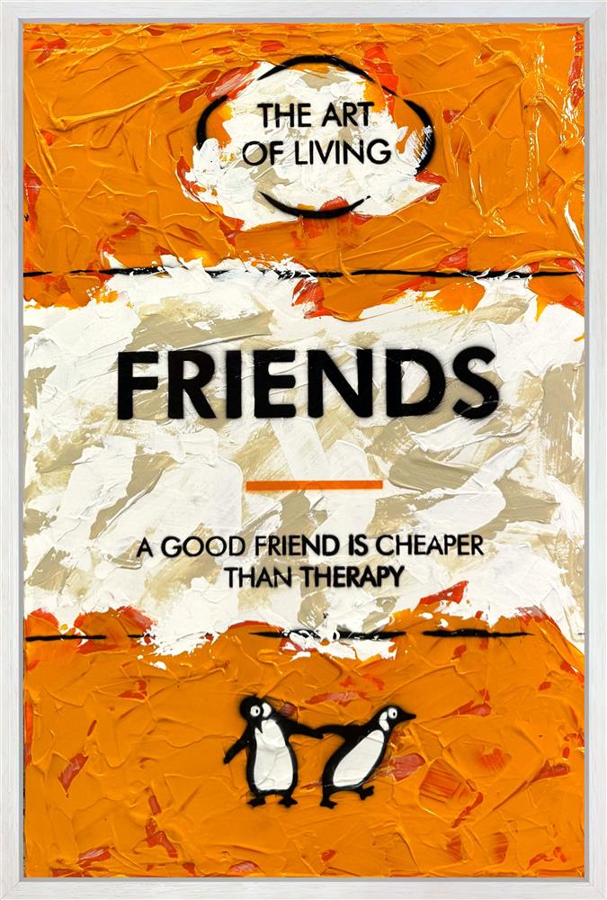 Hue Folk | Friends - Commission | Original British Art - EB London