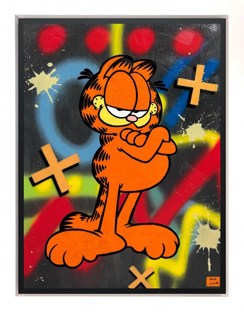 Hue Folk | Garfield | Original British Art - EB London