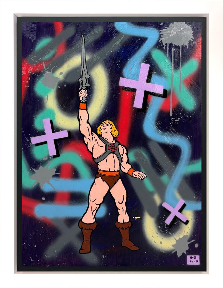 Hue Folk | He-Man | Original British Art - EB London