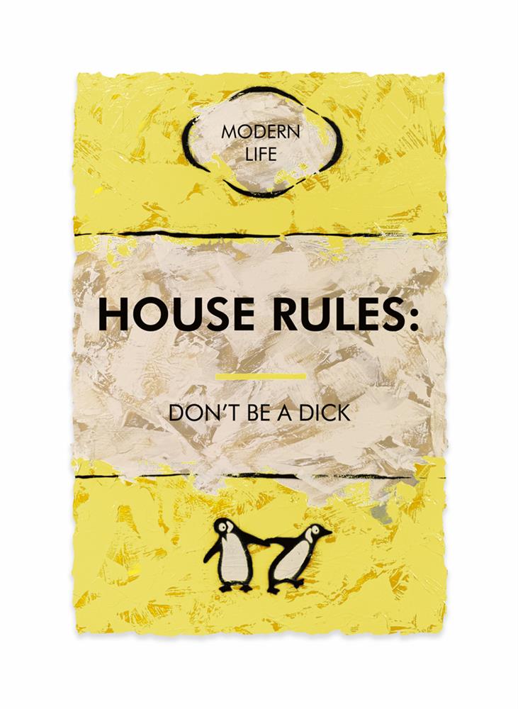 Hue Folk | House Rules: | Original British Art - EB London