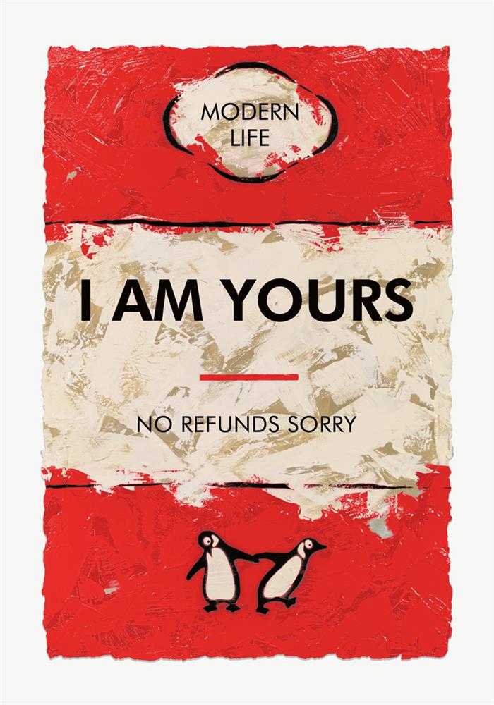Hue Folk | I Am Yours - Paper Deluxe | Original British Art - EB London