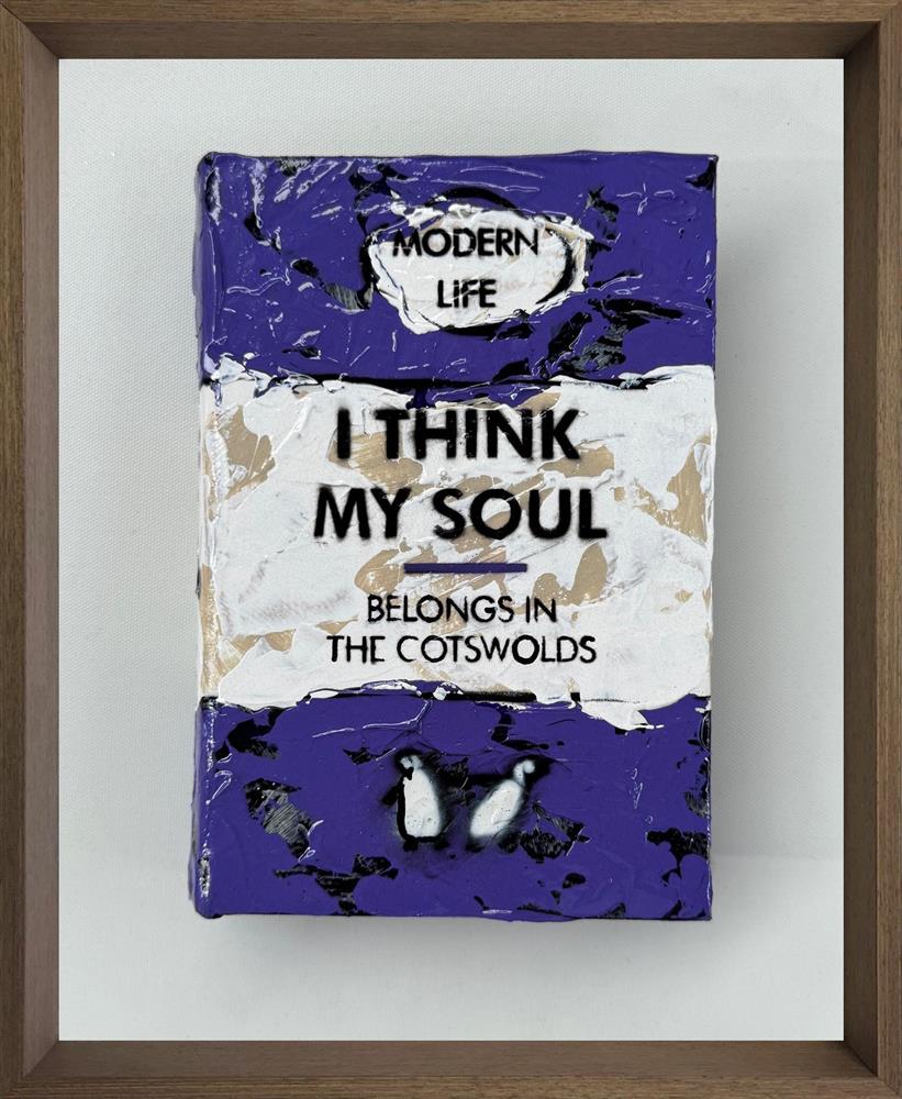 Hue Folk | I Think My Soul - Mini Storybook | Original British Art - EB London