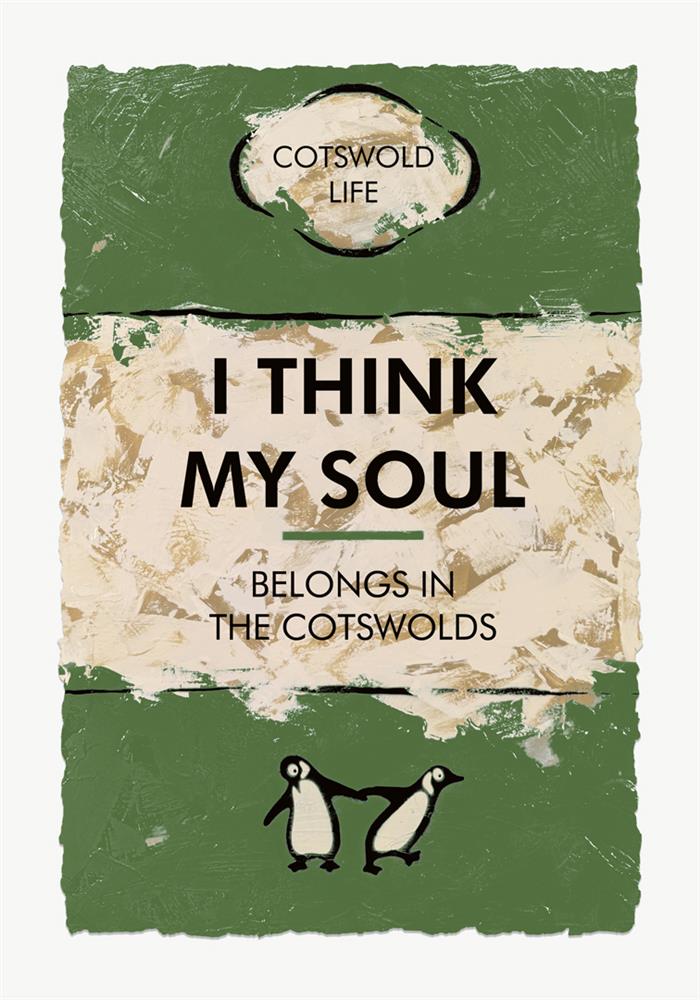 Hue Folk | I Think My Soul - Paper Deluxe | Original British Art - EB London