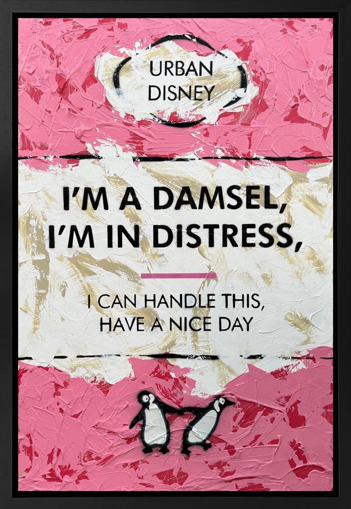 Hue Folk | I'm A Damsel | Original British Art - EB London