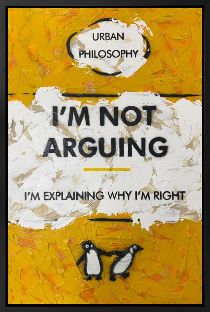 Hue Folk | I'm Not Arguing | Original British Art - EB London