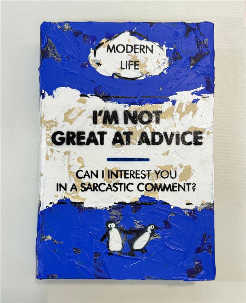 Hue Folk | I'm Not Great At Advice - Storybook | Original British Art - EB London