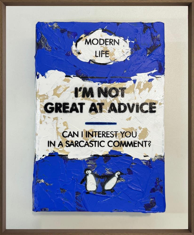 Hue Folk | I'm Not Great At Advice - Storybook | Original British Art - EB London