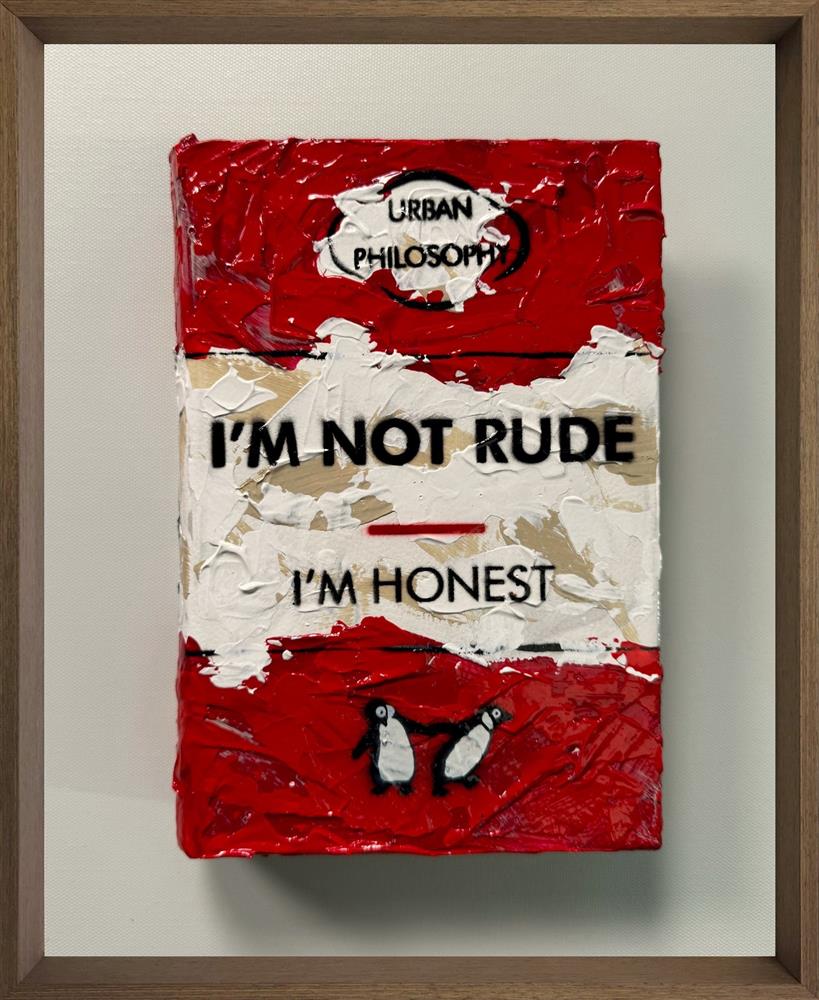 Hue Folk | I'm Not Rude - Mini Storybook | Original British Art - EB London