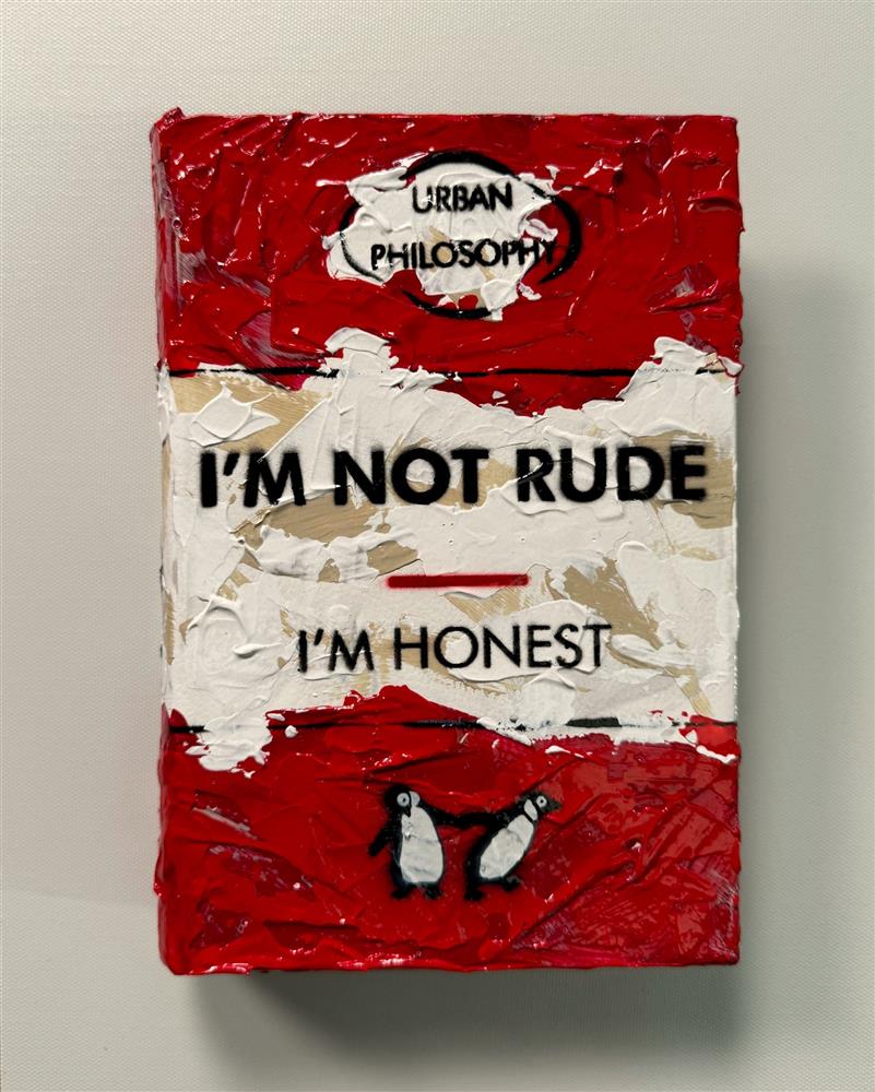 Hue Folk | I'm Not Rude - Mini Storybook | Original British Art - EB London