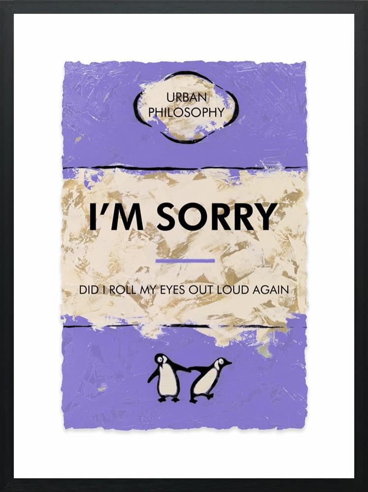 Hue Folk | I'm Sorry... | Original British Art - EB London