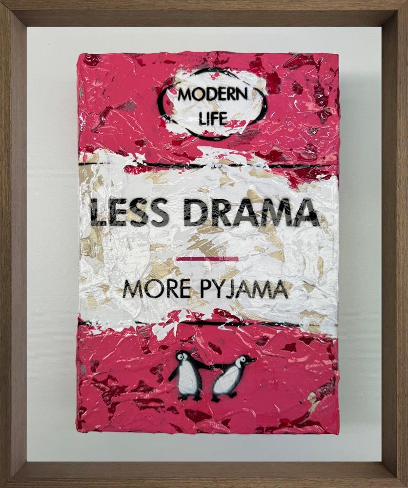 Hue Folk | Less Drama - Storybook | Original British Art - EB London