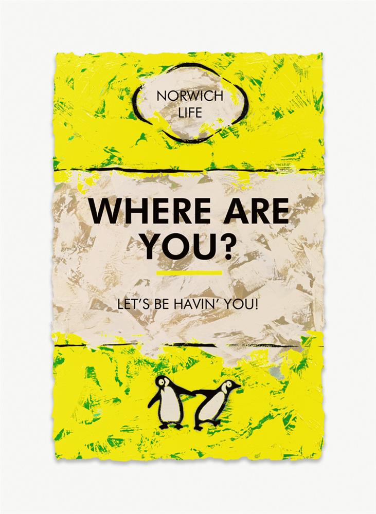 Hue Folk | Let's Be Havin You! - Exclusive | Original British Art - EB London