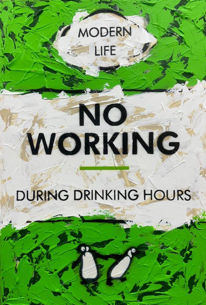 Hue Folk | No Working | Original British Art - EB London