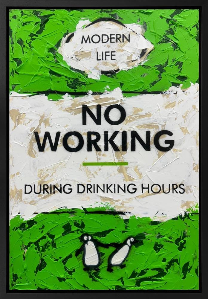 Hue Folk | No Working | Original British Art - EB London