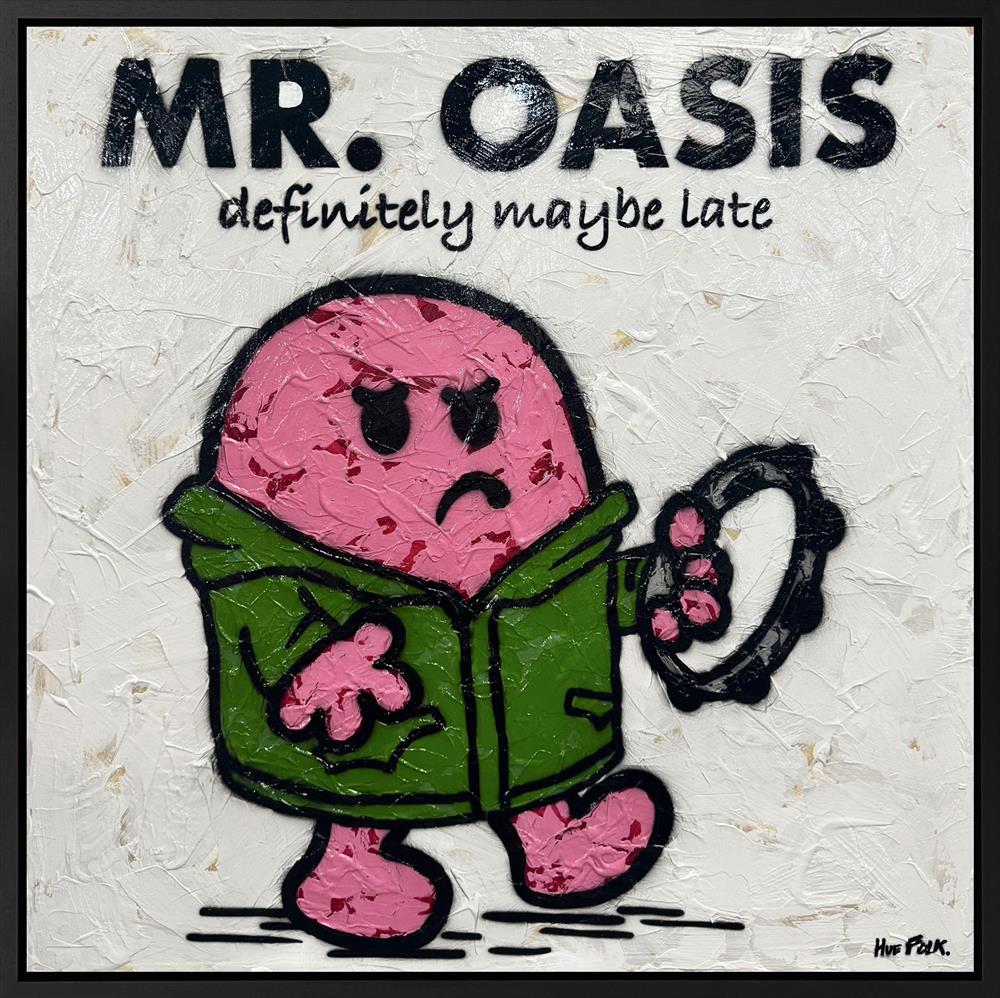 Hue Folk | Oasis - The Untold Stories | Original British Art - EB London