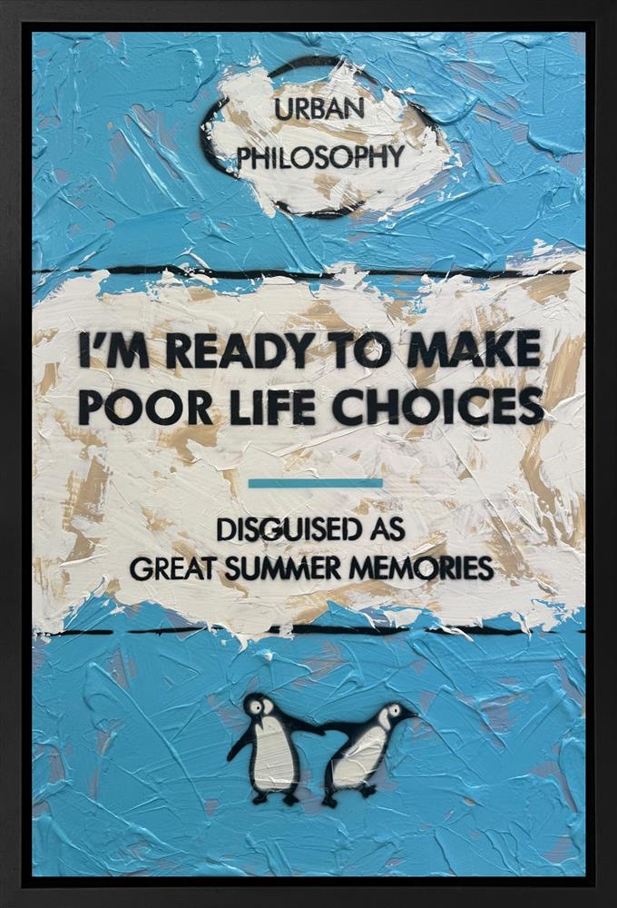 Hue Folk | Poor Life Choices | Original British Art - EB London