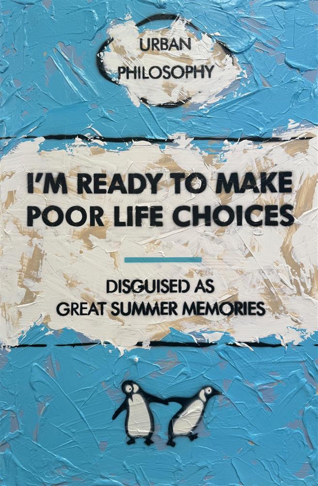 Hue Folk | Poor Life Choices | Original British Art - EB London