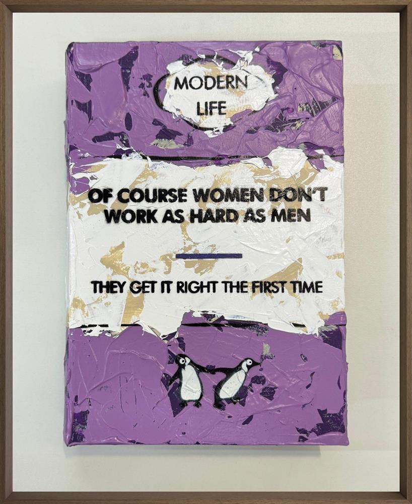 Hue Folk | Right The First Time - Storybook | Original British Art - EB London