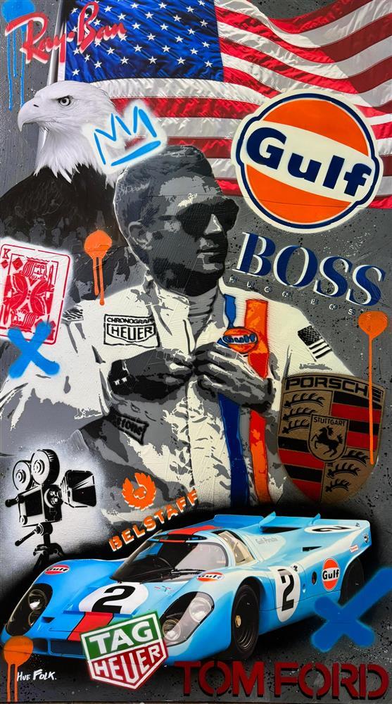 Hue Folk | The King Of Cool - Commission | Original British Art - EB London