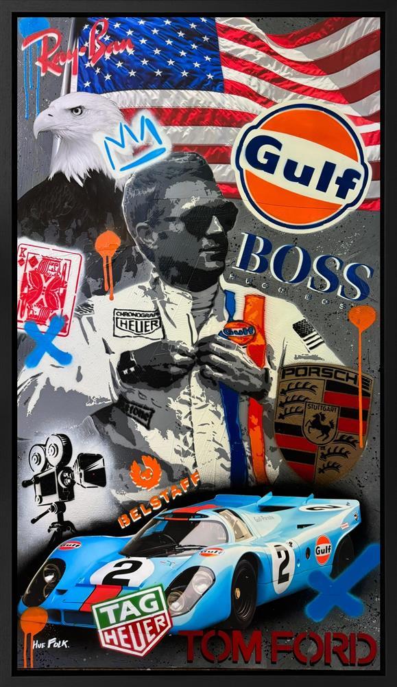 Hue Folk | The King Of Cool - Commission | Original British Art - EB London