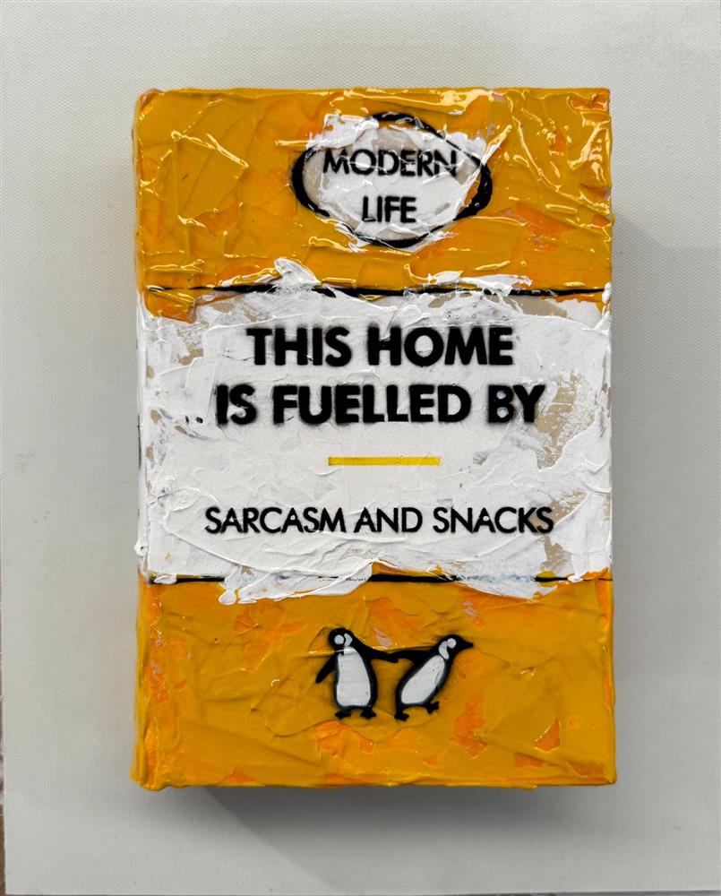 Hue Folk | This Home is Fuelled By - Mini Storybook | Original British Art - EB London