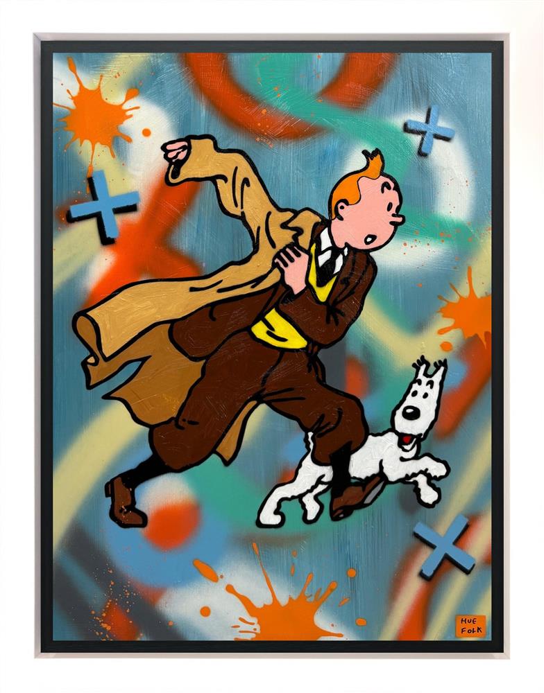 Hue Folk | Tin Tin | Original British Art - EB London