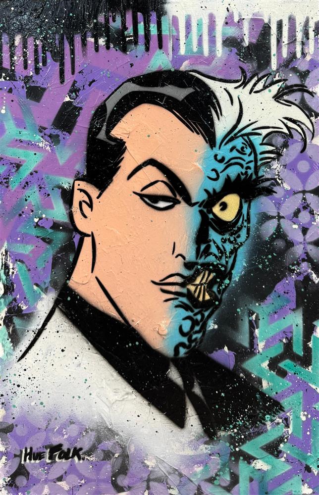 Hue Folk | Two-Face | Original British Art - EB London