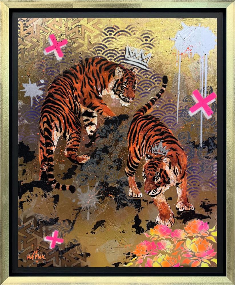 Hue Folk | Urban Stripes II | Original British Art - EB London