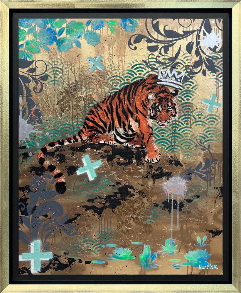 Hue Folk | Urban Stripes III | Original British Art - EB London