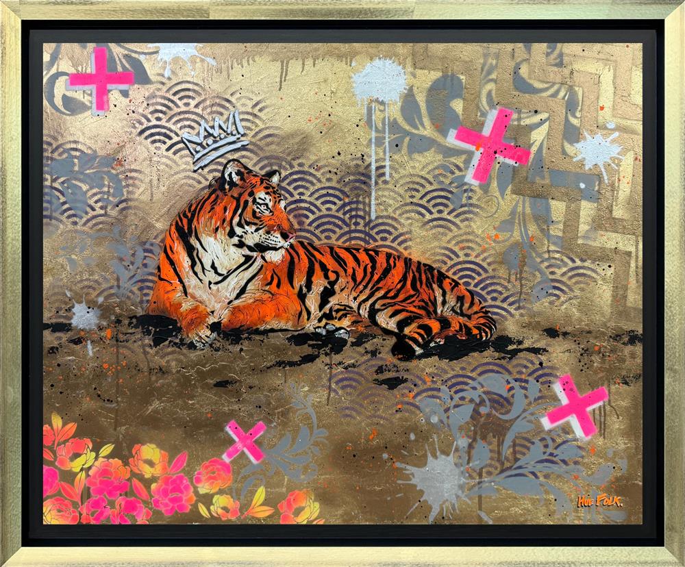 Hue Folk | Urban Stripes IV | Original British Art - EB London