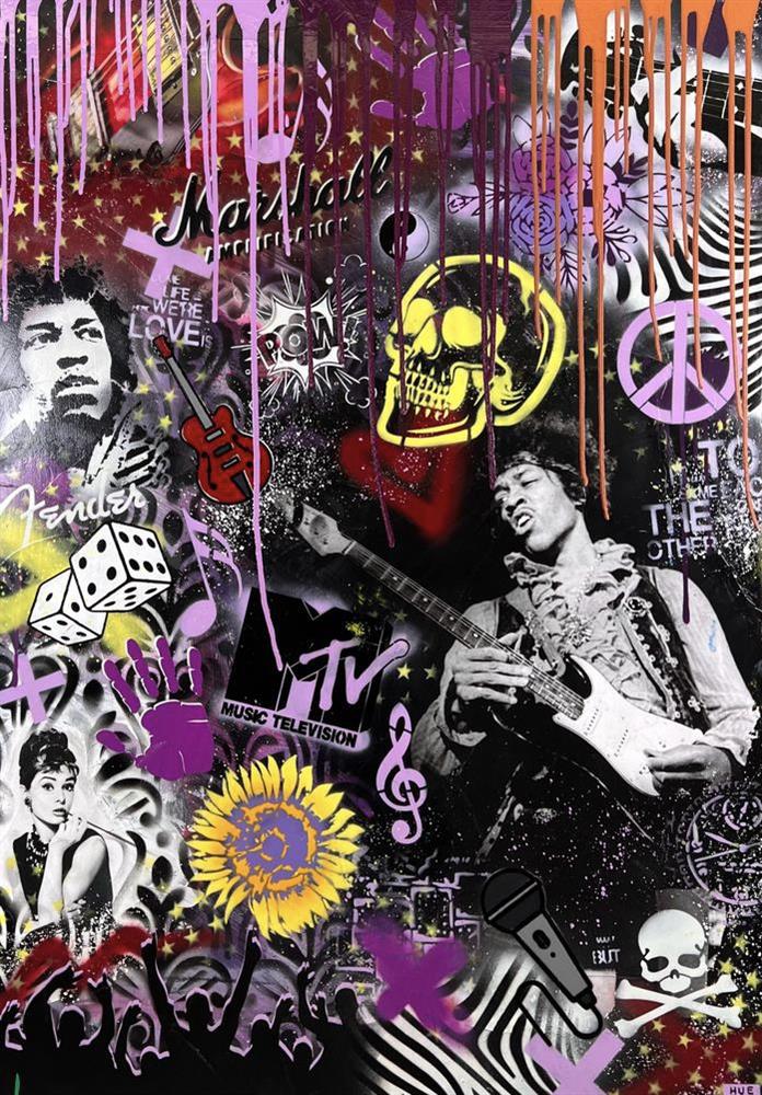 Hue Folk | Voodoo Child | Original British Art - EB London