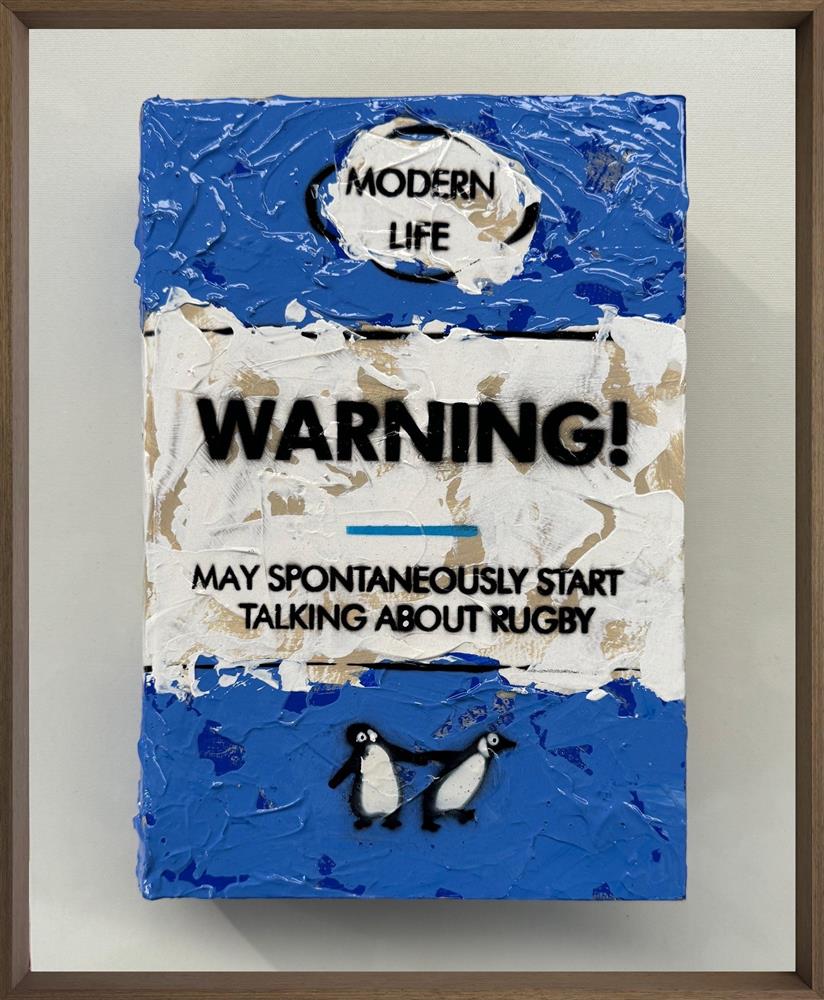 Hue Folk | Warning - Storybook | Original British Art - EB London
