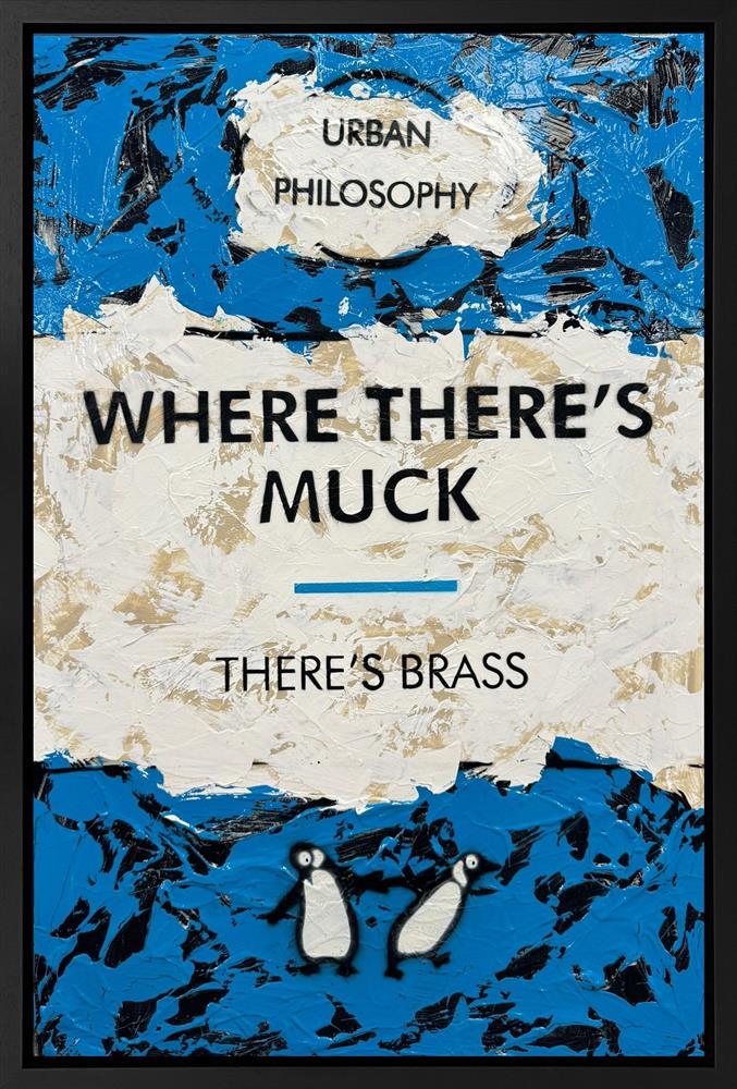 Hue Folk | Where There's Muck | Original British Art - EB London